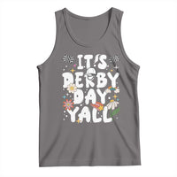 It's Derby Day Y'All Tank Top Retro Groovy KY Horse Racing