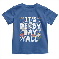 It's Derby Day Y'All Toddler T Shirt Retro Groovy KY Horse Racing