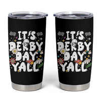 It's Derby Day Y'All Tumbler Cup Retro Groovy KY Horse Racing