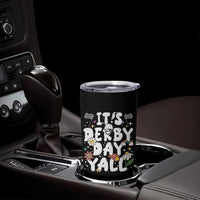 It's Derby Day Y'All Tumbler Cup Retro Groovy KY Horse Racing