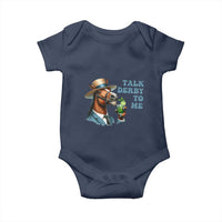 Talk Derby To Me Baby Onesie Funny Horse Racing KY Racing Day