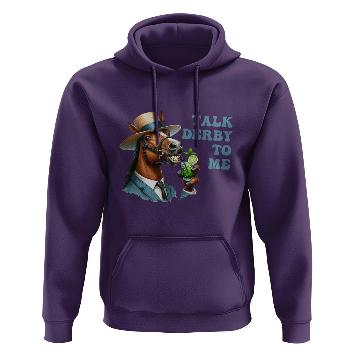 Talk Derby To Me Hoodie Funny Horse Racing KY Racing Day