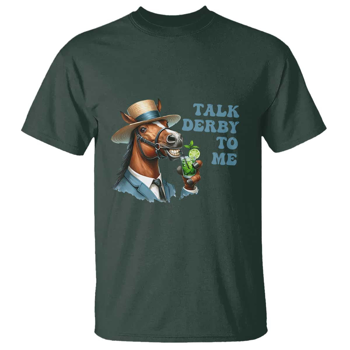 Talk Derby To Me T Shirt Funny Horse Racing KY Racing Day