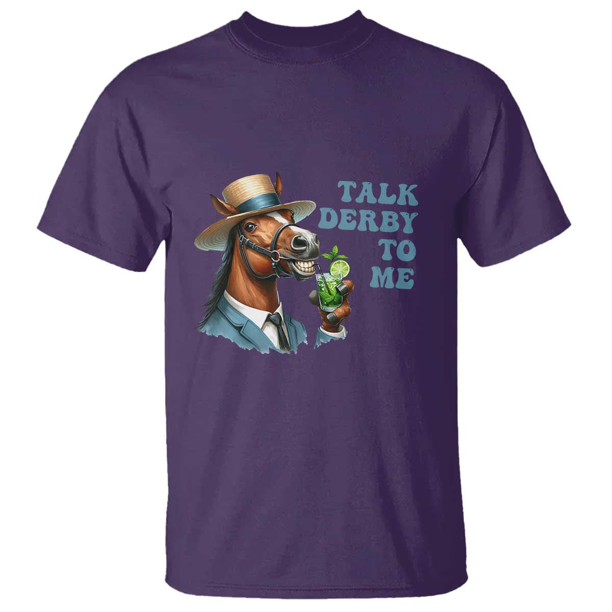 Talk Derby To Me T Shirt Funny Horse Racing KY Racing Day