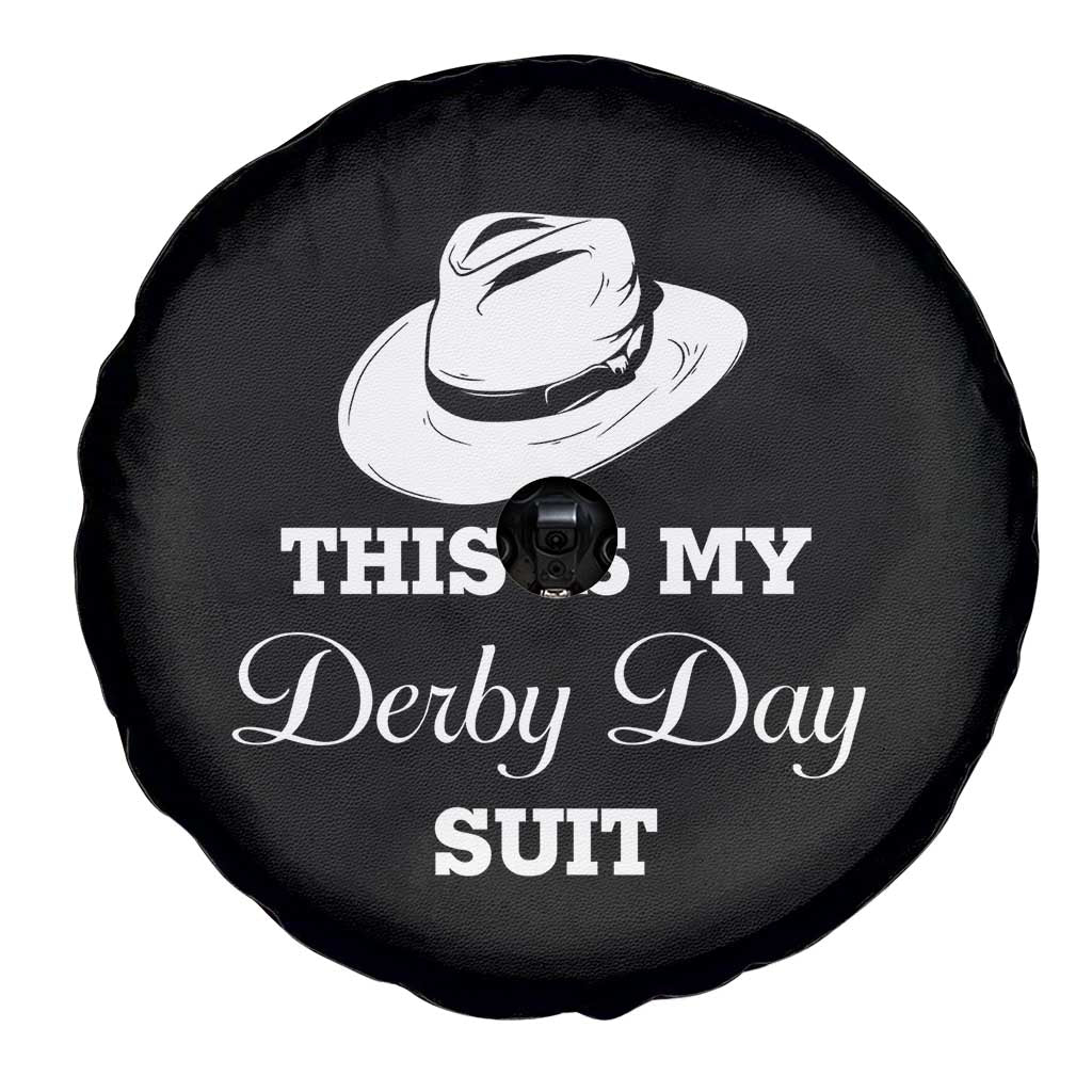 This Is My Derby Day Suit Fedora Hat Graphic Spare Tire Cover Funny Sarcastic Horse Racing Fan Part