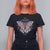 Spiritual Mystical Superimposed Surrealism Art Spiritual Luna Moth Celestial T-Shirt for Women, Spirituality T Shirt For Women - Wonder Print Shop
