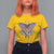 Spiritual Mystical Superimposed Surrealism Art Spiritual Luna Moth Celestial T-Shirt for Women, Spirituality T Shirt For Women - Wonder Print Shop