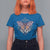Spiritual Mystical Superimposed Surrealism Art Spiritual Luna Moth Celestial T-Shirt for Women, Spirituality T Shirt For Women - Wonder Print Shop