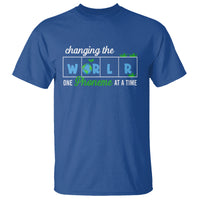 Teacher T Shirt Changing The World One Phoneme At A Time Motivational Quote Teaching - Wonder Print Shop
