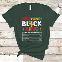 Juneteenth T Shirt Juneteenth Black Kind Funny Nutrition Facts - Wonder Print Shop