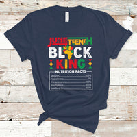 Juneteenth T Shirt Juneteenth Black Kind Funny Nutrition Facts - Wonder Print Shop
