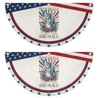 I'm Just Mad As Hell Cause I Love This Place Patriotic Fan Flag Vintage Statue of Liberty Retro Flora