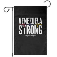 Venezuela Strong Venezuelan Heartbeat Garden Flag Solidarity Resilience Hope and Prayer