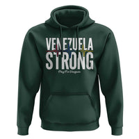 Venezuela Strong Venezuelan Heartbeat Hoodie Solidarity Resilience Hope and Prayer