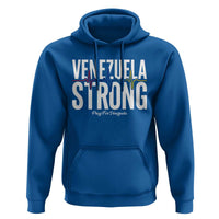 Venezuela Strong Venezuelan Heartbeat Hoodie Solidarity Resilience Hope and Prayer