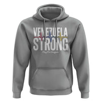 Venezuela Strong Venezuelan Heartbeat Hoodie Solidarity Resilience Hope and Prayer
