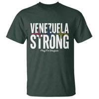 Venezuela Strong Venezuelan Heartbeat T Shirt Solidarity Resilience Hope and Prayer
