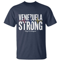 Venezuela Strong Venezuelan Heartbeat T Shirt Solidarity Resilience Hope and Prayer