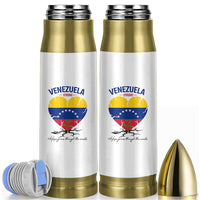 Venezuela Strong Healing Support Bullet Tumbler Hope Grows Through Cracks Venezuelan Flag Heart