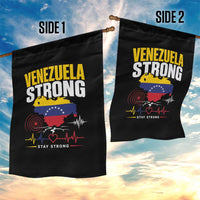 Venezuela Strong Support and Solidarity Garden Flag Patriotic Venezuelan Flag Country Map
