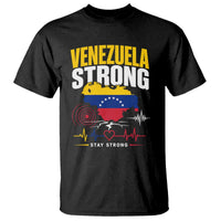 Venezuela Strong Support and Solidarity T Shirt Patriotic Venezuelan Flag Country Map