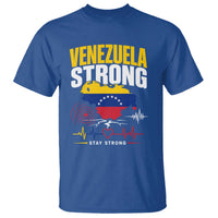 Venezuela Strong Support and Solidarity T Shirt Patriotic Venezuelan Flag Country Map