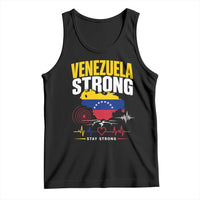 Venezuela Strong Support and Solidarity Tank Top Patriotic Venezuelan Flag Country Map
