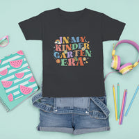 In My Kindergarten Era T Shirt For Kid First Day Of Kinder Retro Groovy - Wonder Print Shop