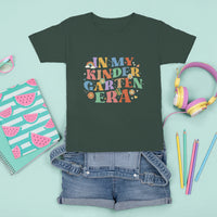 In My Kindergarten Era T Shirt For Kid First Day Of Kinder Retro Groovy - Wonder Print Shop