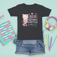Cute Cat Mermaid T Shirt For Kid New Mermaid In The Kindergarten Girl - Wonder Print Shop