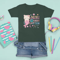 Cute Cat Mermaid T Shirt For Kid New Mermaid In The Kindergarten Girl - Wonder Print Shop