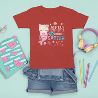 Cute Cat Mermaid T Shirt For Kid New Mermaid In The Kindergarten Girl - Wonder Print Shop