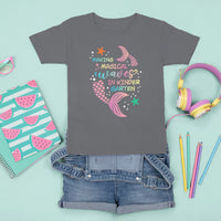 Cute Kindergarten Mermaid T Shirt For Kid Making Magical Waves Kinder Girl - Wonder Print Shop