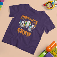 Kindergarten Boo Crew T Shirt For Kid For Teacher Student Funny Halloween - Wonder Print Shop