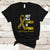 Childhood Cancer Awareness T Shirt Not All Cancer Is Pink Gold Ribbon Support - Wonder Print Shop