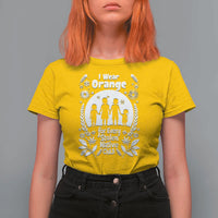 Orange Shirt Day T Shirt For Women I Wear Orange For Every Stolen Native Child Support American Indian - Wonder Print Shop