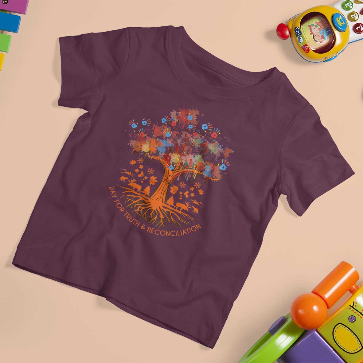 Orange Shirt Day T Shirt For Kid Every Child Native American Day for Truth and Reconciliation - Wonder Print Shop