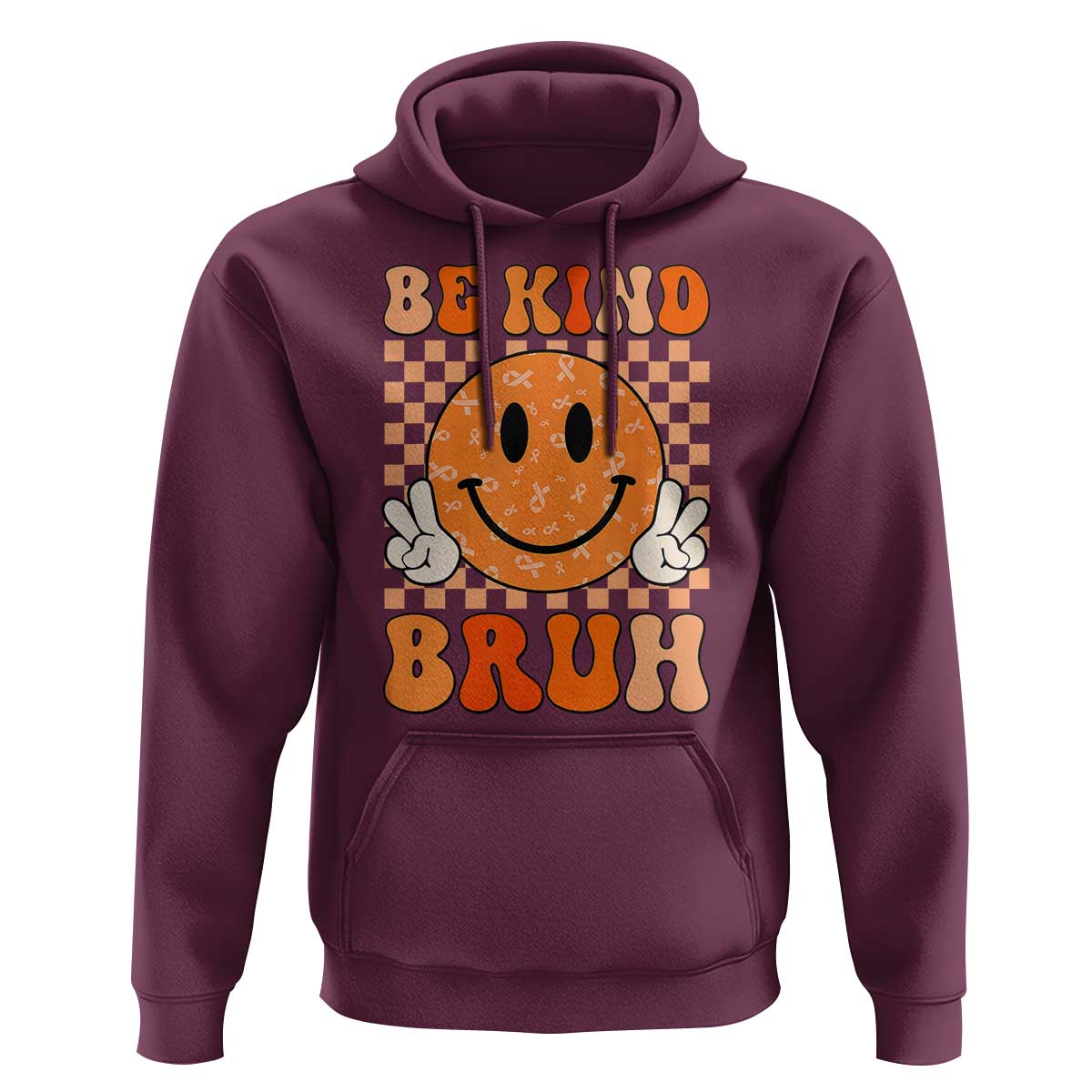 Orange Shirt Day Hoodie Be Kind Bruh Anti Bullying Choose Kindness
