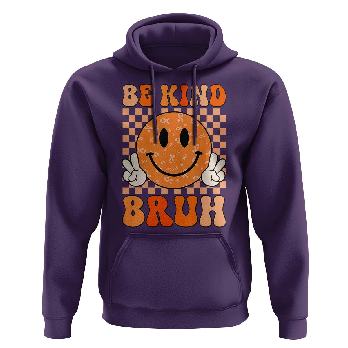 Orange Shirt Day Hoodie Be Kind Bruh Anti Bullying Choose Kindness