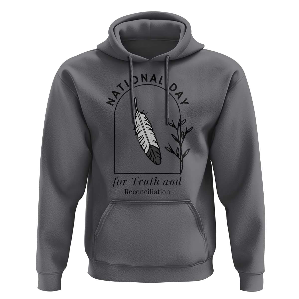 Orange Shirt Day Hoodie National Day For Truth And Reconciliation Native Feather
