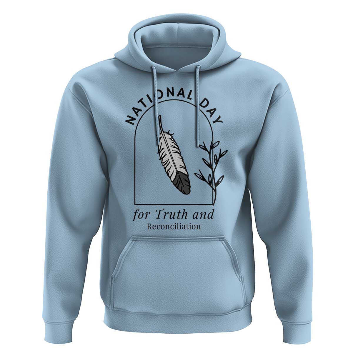 Orange Shirt Day Hoodie National Day For Truth And Reconciliation Native Feather
