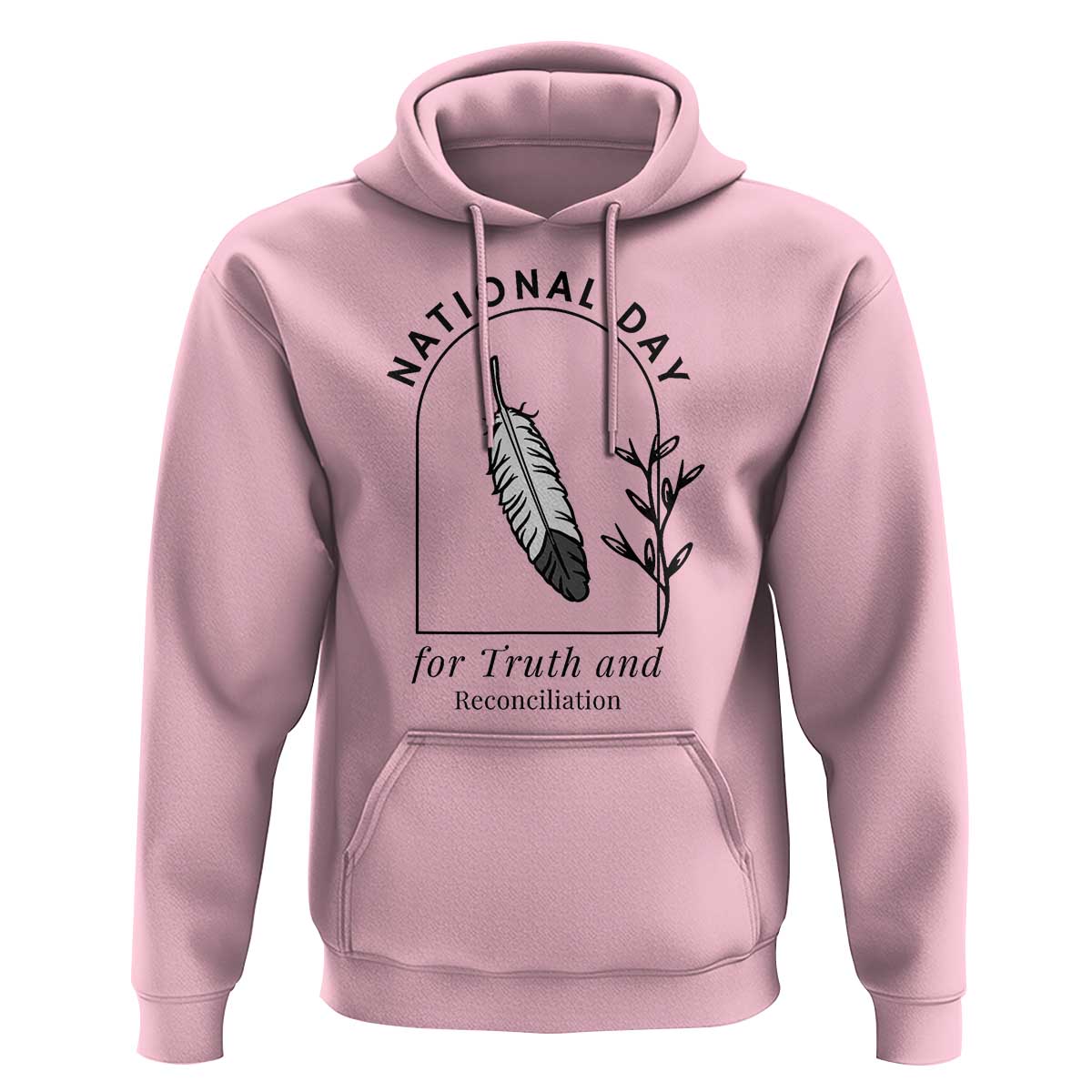 Orange Shirt Day Hoodie National Day For Truth And Reconciliation Native Feather