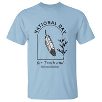 Orange Shirt Day T Shirt National Day For Truth And Reconciliation Native Feather - Wonder Print Shop