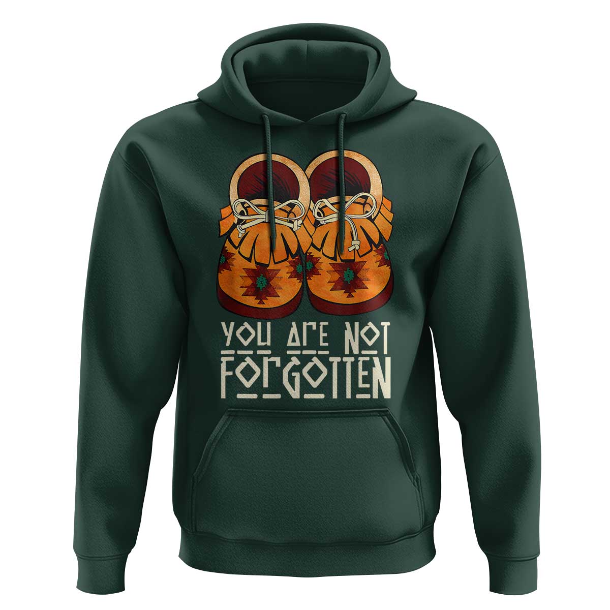 Orange Shirt Day Hoodie You Are Not Forgotten Native American Every Child Shoes