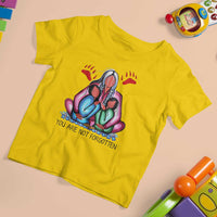 Orange Shirt Day T Shirt For Kid You Are Not Forgotten Native American Child - Wonder Print Shop
