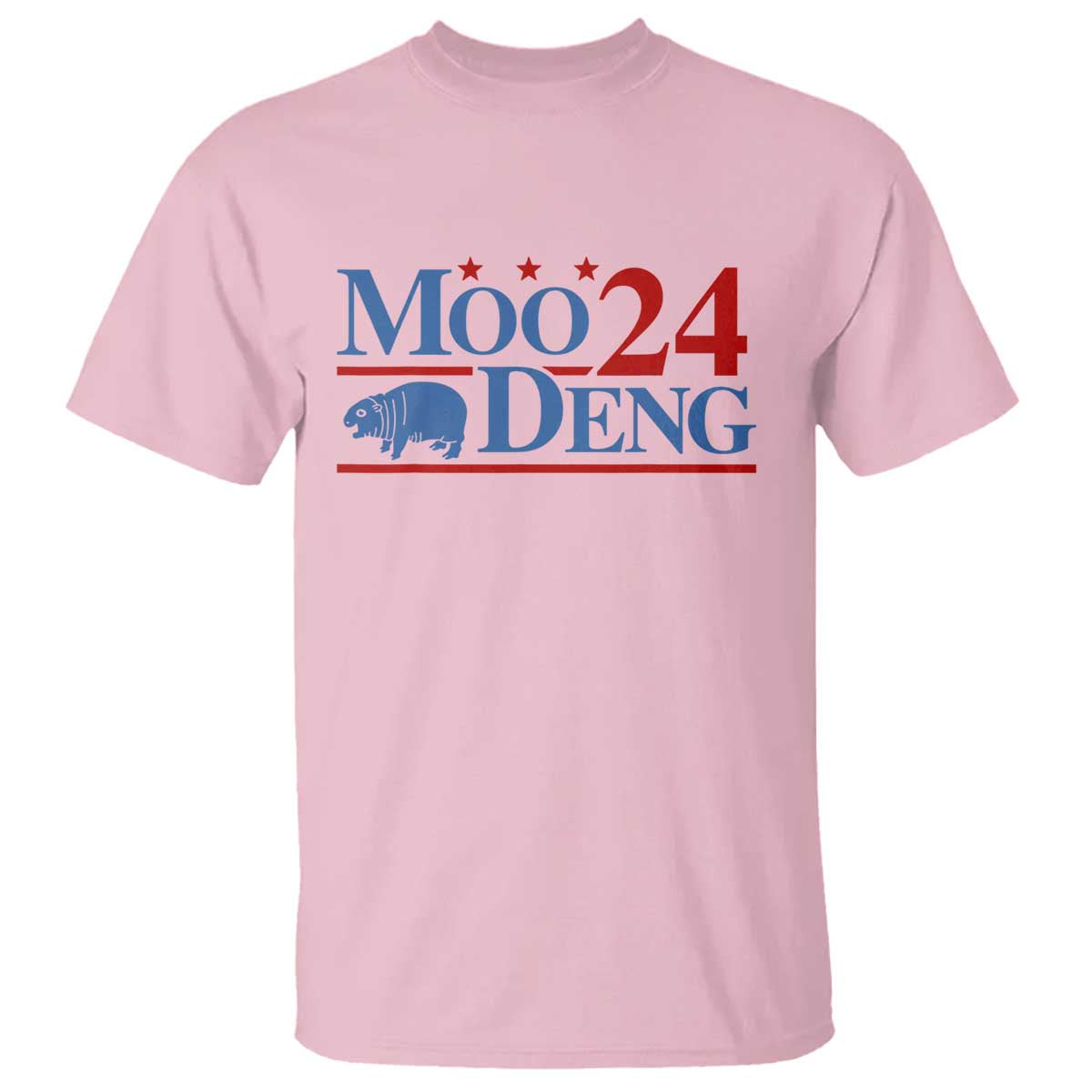 Baby Hippo Moo Deng 2024 T Shirt Pygmy Hippopotamus - Wonder Print Shop
