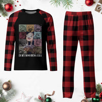In My Moo Deng Era Plaid Pajama Set Cute Pygmy Hippo - Wonder Print Shop