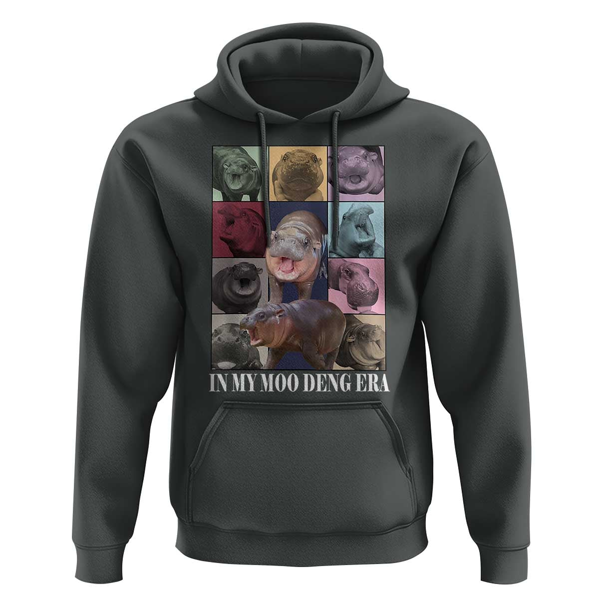 In My Moo Deng Era Hoodie Cute Pygmy Hippo