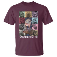In My Moo Deng Era T Shirt Cute Pygmy Hippo - Wonder Print Shop