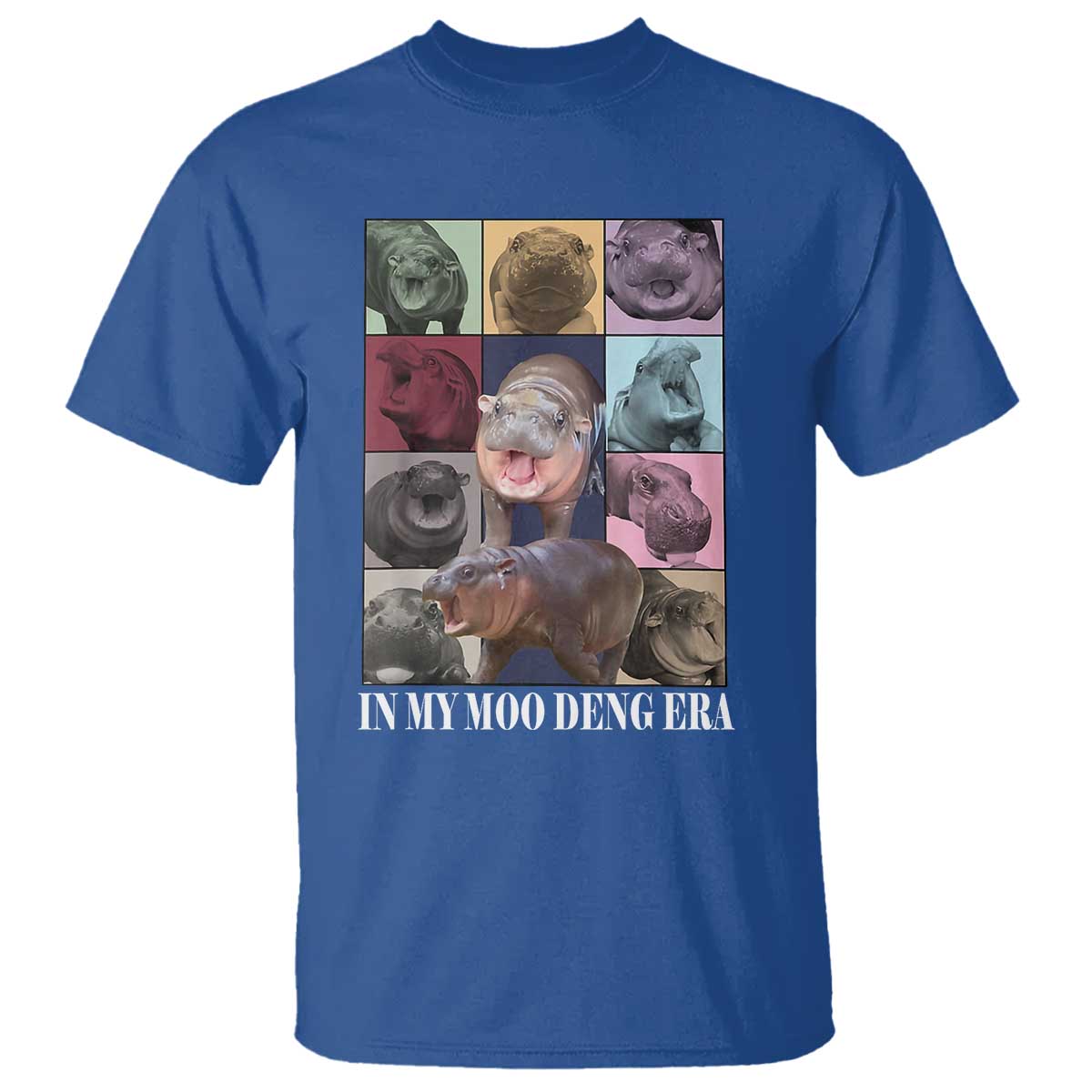 In My Moo Deng Era T Shirt Cute Pygmy Hippo - Wonder Print Shop